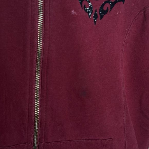 Y2K Harley Davidson Grunge Style Hoodie Size XL - Picture 3 of 5